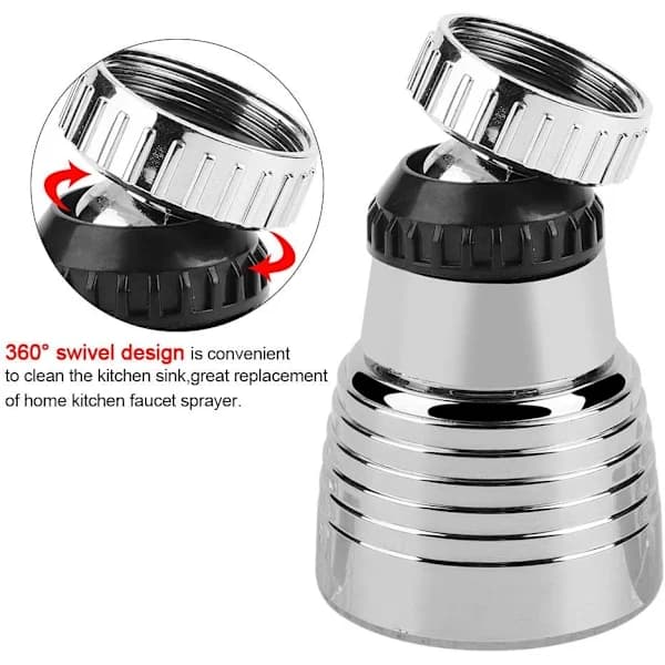 360° svängbart 3-färgs LED-kranmunstycke, 3-färgs LED-temperaturindikator