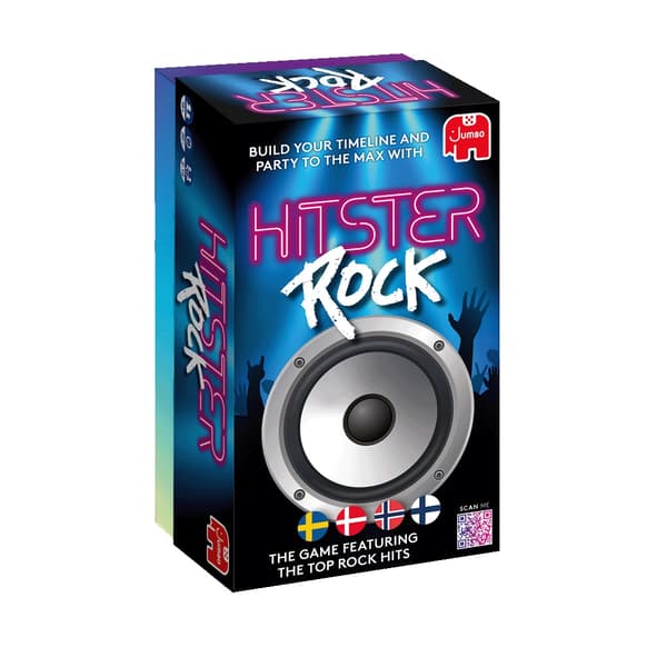 Hitster Rock Nordic Multifä[J] Multifärg Kartong, papper
