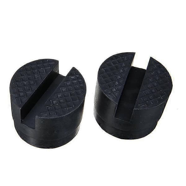 2-pack gummibuffertblock, hydraulisk domkraft, bilkudde, bildomkraft, bildomkraft, bildomkraft, billift, solid fordon, hjul