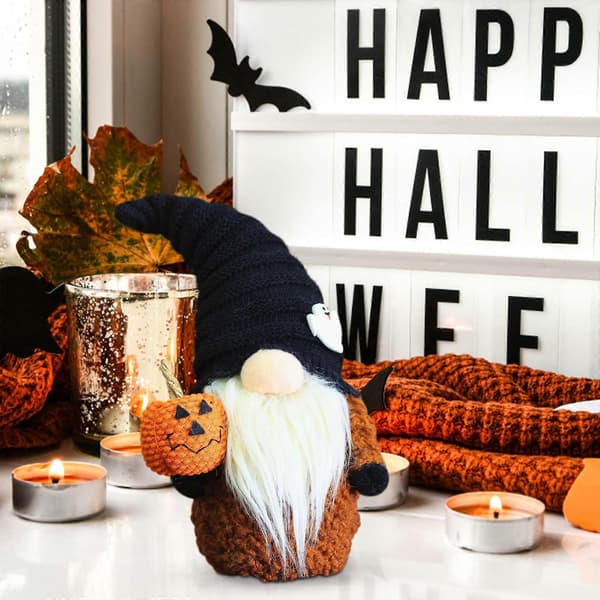 Lekfulla Halloween-tomtar för säng- och vardagsrum - 3-pack