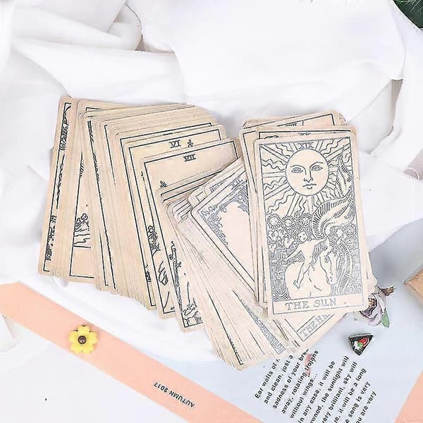 Okkult Tarotkortspil - Engelsk Version til Mystiske Brætspil og Festunderholdning[J]