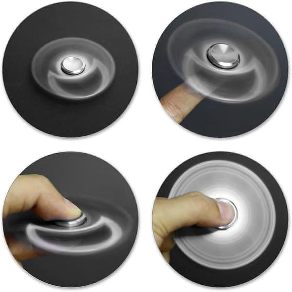 Fidget Spinner Legetøj Ultra Holdbart Rustfrit Stål Leje Højhastigheds Spin Præcisions Metal Håndspinner EDC ADHD Fokus Angst Stress