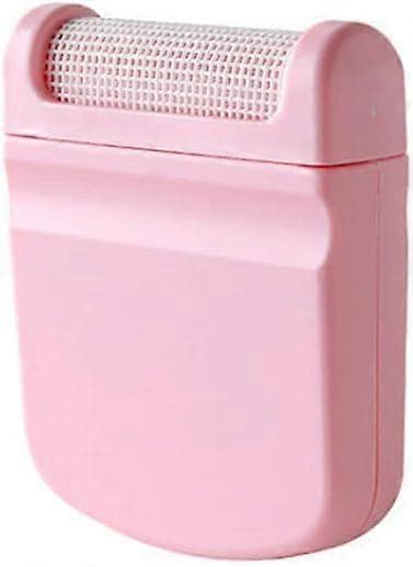 1 stk. bærbar manuell epilator, egnet for klesepilator (enkelt hode) (rosa) [XR][J]