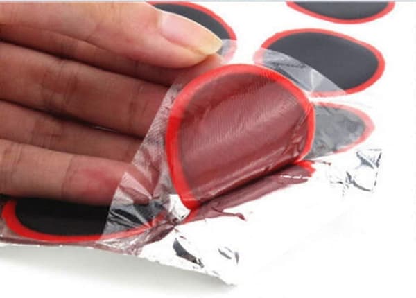 3-pack, Gummilappar för Cykeldäck, Cykeldäcksreparationskit, ungefär 48 stycken per förpackning