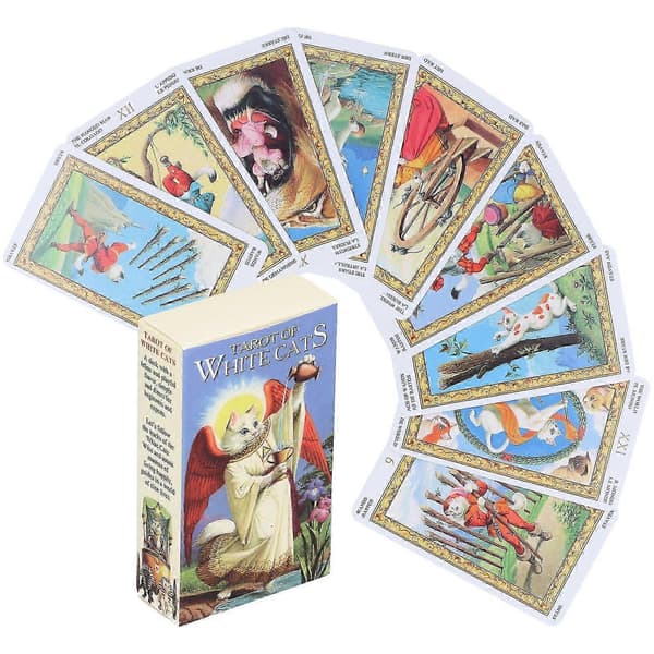 Et spådomskort belagt papir Tarotkort Desktop Interaksjon Spillekort Brettspill[J]