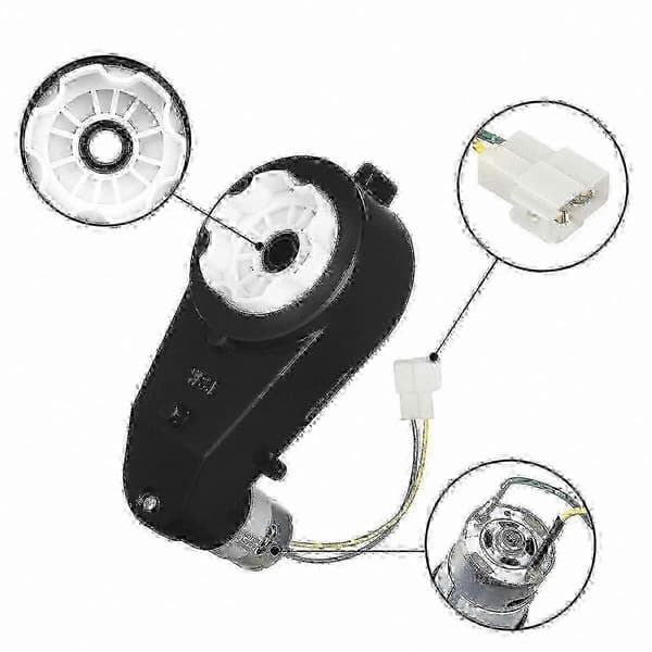 2-pack åkleksaker 12V 550W motor 40000RPM eldrivna bilar för barn [MI][J]