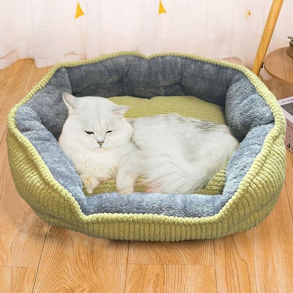 Vinter Varmt Kæledyrsseng til Små Hunde og Katte