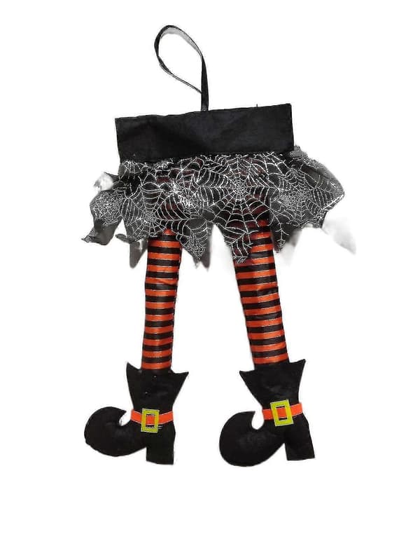 Halloween Hekseben 2 stk. Ornament Festrekvisit