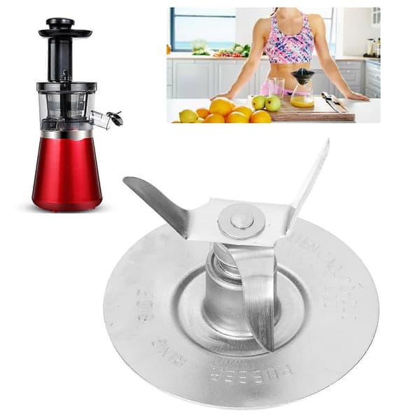 Blenderkniv i rustfritt stål, rustsikker, lett å rengjøre, erstatningskniv for isknusing for Oster