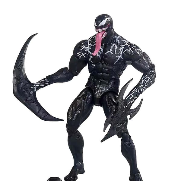 Venom Spider-man Action Figur Legetøj Yamaguchi Marvel Legends Series Samlingsmodel Med Udskiftningssæt