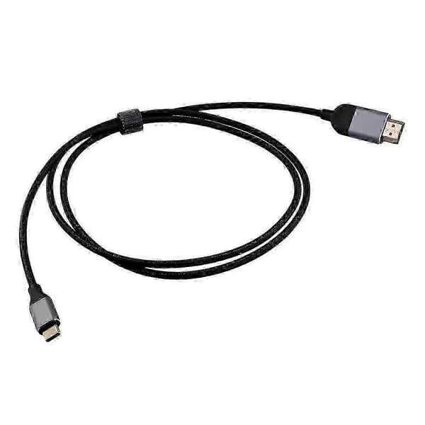 USB Type C - HDMI-sovitinkaapeli, 4K@30Hz video- ja äänensiirto 1.2Meter