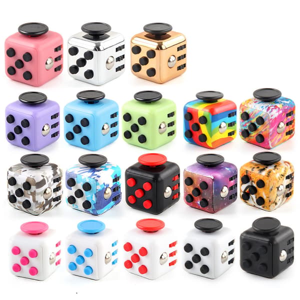 3×3 Stress Relief Cube Leksak – Mini Fidget Pussel för Vuxna & Barn B