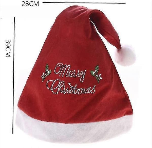 Julemandshat (3 stk.), festhatte, julehat i non-woven (børn) B
