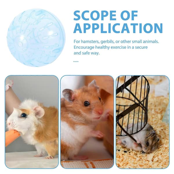 Hamster Løbebold Plastik Aktivitetsbold til Motion 2 Stk Grøn[J]