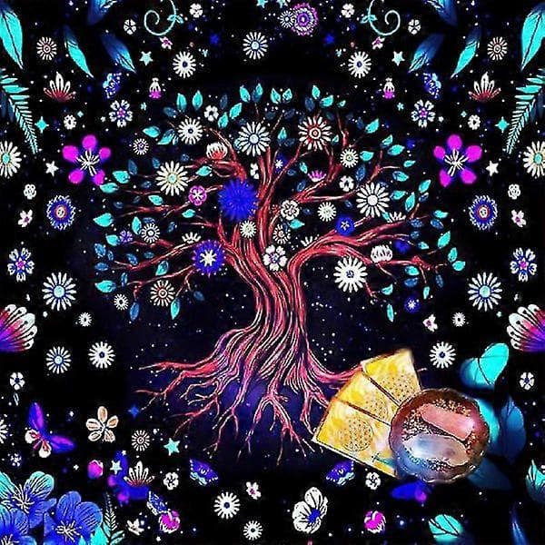 Brädspel Bräda Astrologiska Oracles Duk Kortmatta Spådomar Duk A 60x60cm[J]