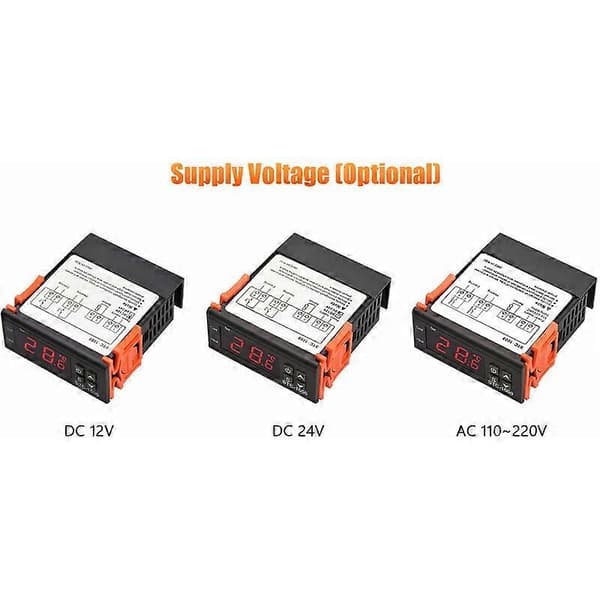 Termostat Akvarium Inkubator Temperaturkontrollbryter (110V-220V)[J]