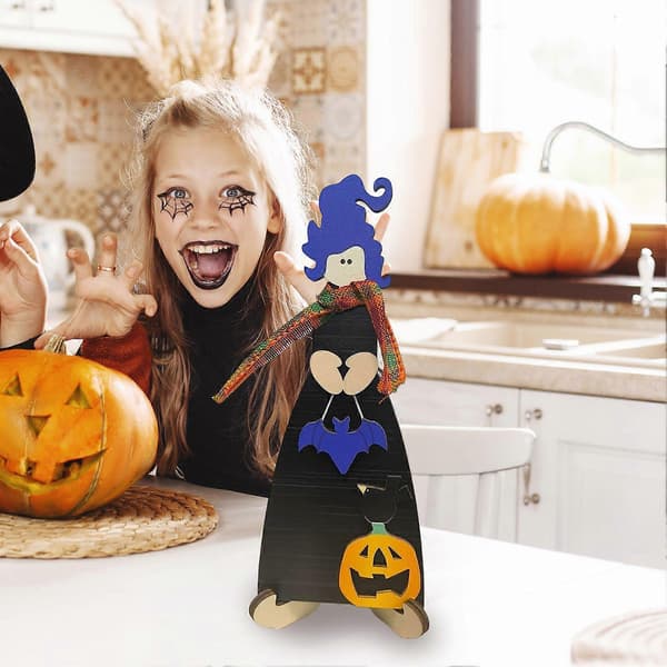 Läskig Halloween Dockstaty 20cm x 12cm 6-pack