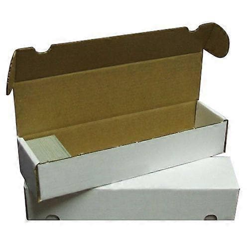 2x BCW 800-talls oppbevaringsboks hvit White