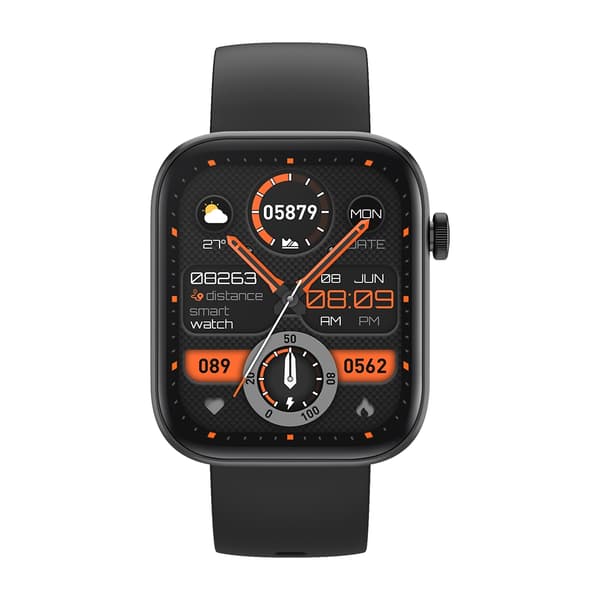 P71 Smartwatch 100+ Sports Modes Bluetooth Calling Smartwatch Sort[J] Svart black
