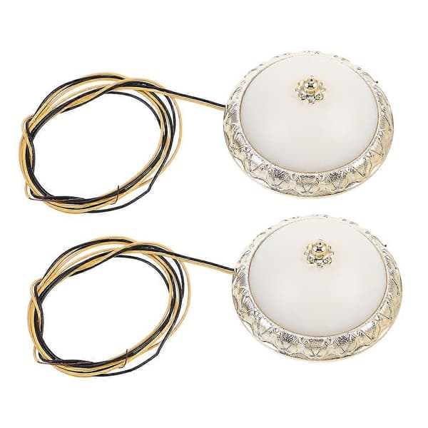 Beige Dukkehus Taklampe for Soveromsbelysning 2 stk