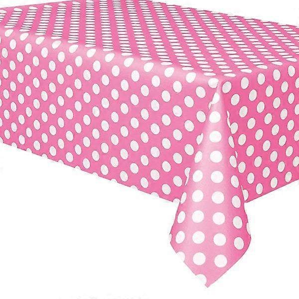 PC (gul) rektangulær 137 x 183 cm prikket PVC-voksduk [XR][J]