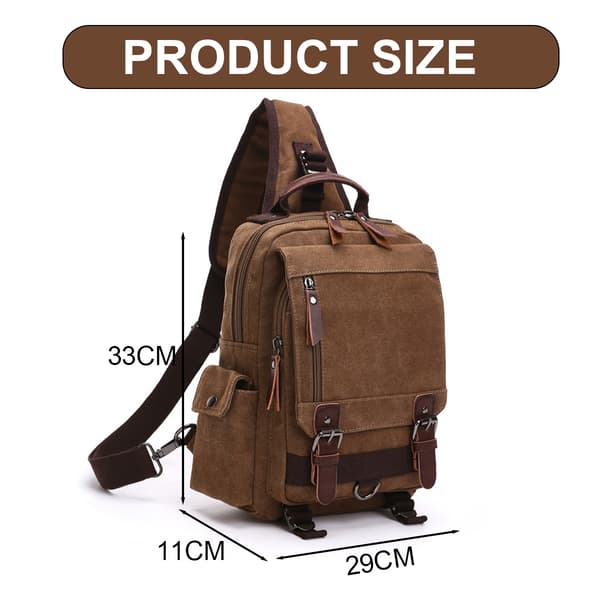 Crossbody-ryggsekk 20L for menn og kvinner