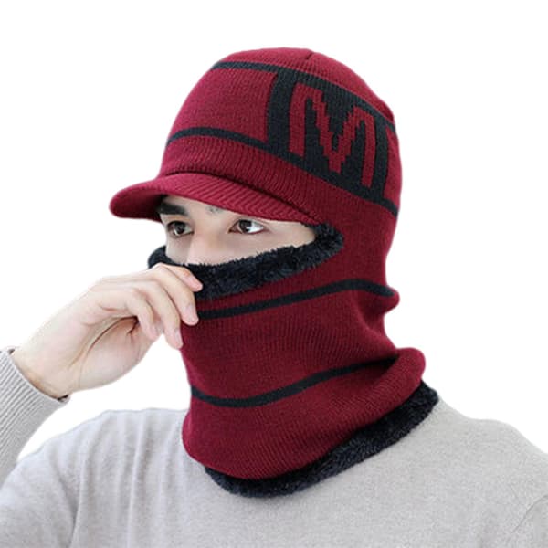 Tykt fleece ørebeskyttelse til mænd
