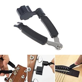 Gitarstrengvinder, klipper og bro/pluggtrekker