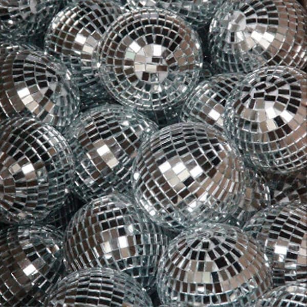 Mini Disco Partydekorasjon Hengende Speilball Diskokuler Ornamenter[J]