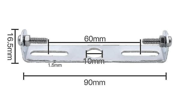 Pendel Lampe Tilbehør 90mm Loftlampe Beslag Sæt med 4