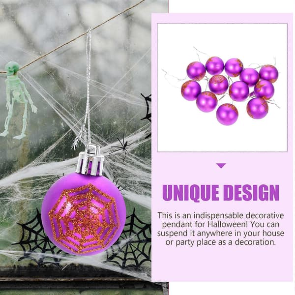 Halloween Hengende Kulepynt 12 Stykker Plast
