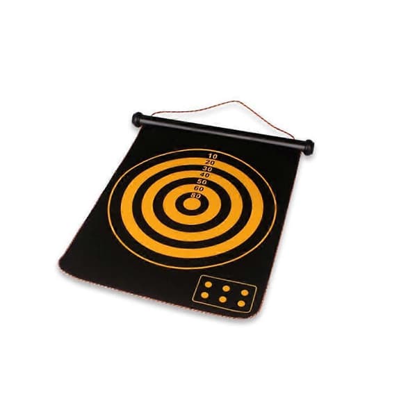 Magnetisk darttavla med 6 magnetiska pilar