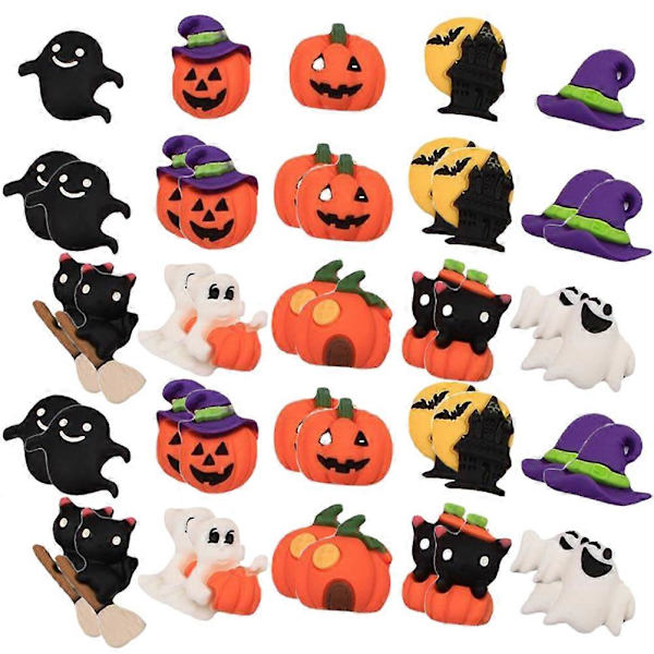 Halloweenpynt til dekorasjon (50 stk)