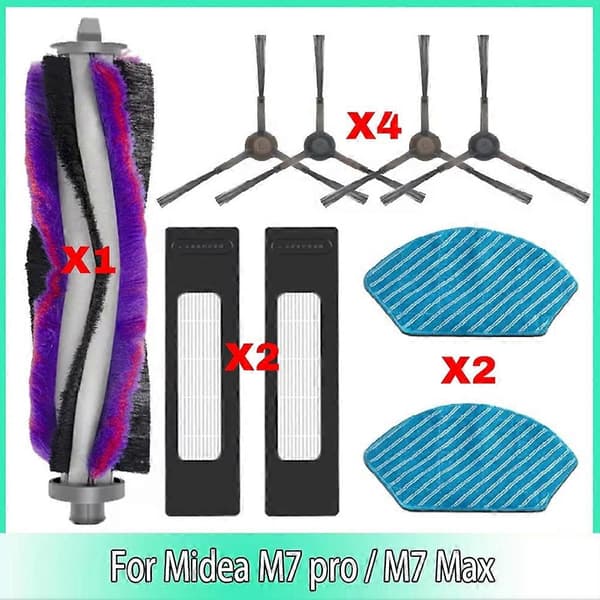 Pääsivuharjasuodatinmoppiliina M7 PRO/M7 MAX:lle