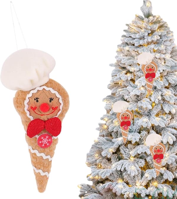 Bröd Juldekorationer för Fönster Vägg Eldstad (JJ)