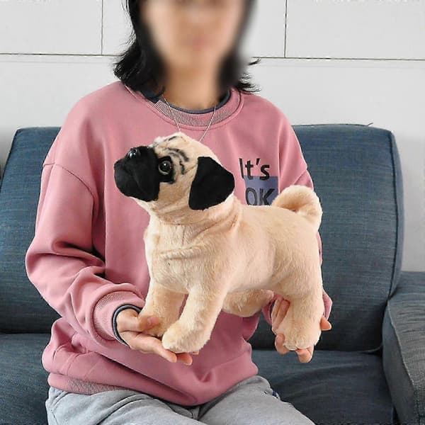 Brun 30 cm Plys Hund til Børn Udstoppede Dyr Gave