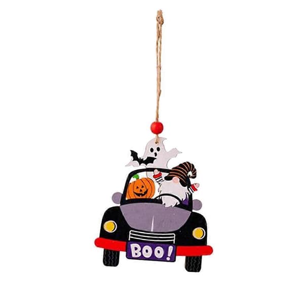Halloween hængende vedhæng i træ, 6-pak