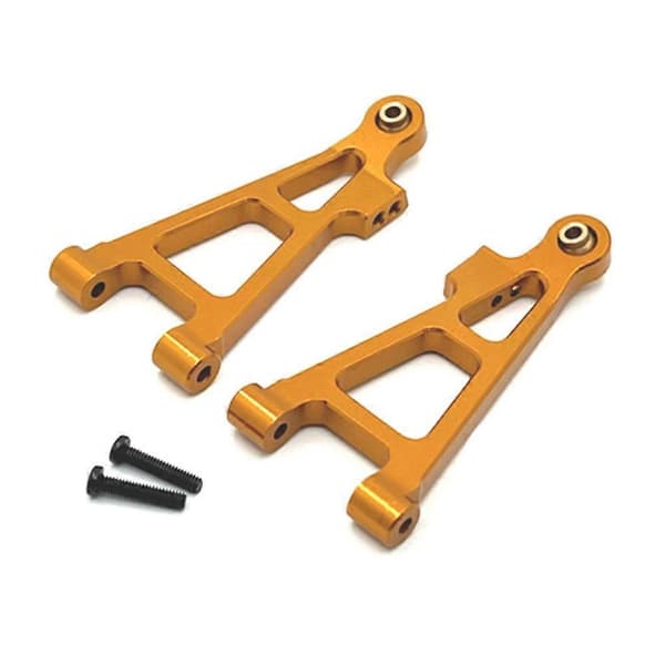 Til 1/16 RC Bil Opgraderingsdele Front Hem Arm Kit Guld[J]