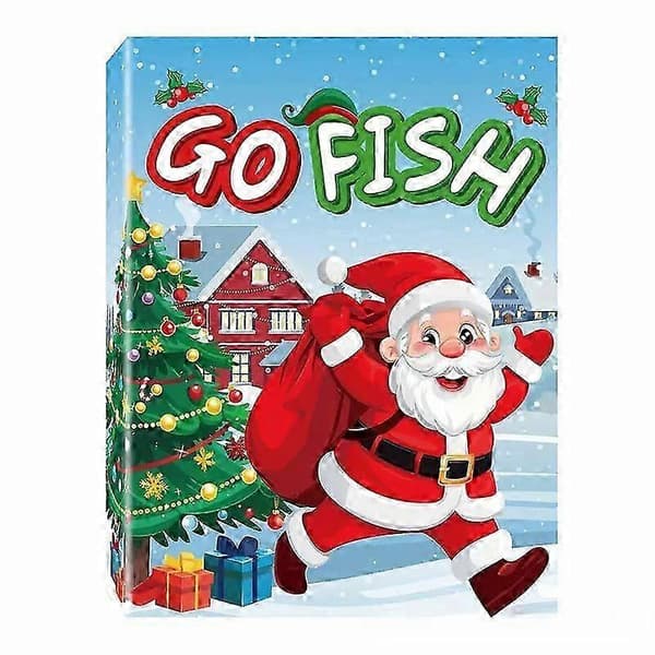 Jouluaiheinen korttipeli, perhepeli GO FISH[J]