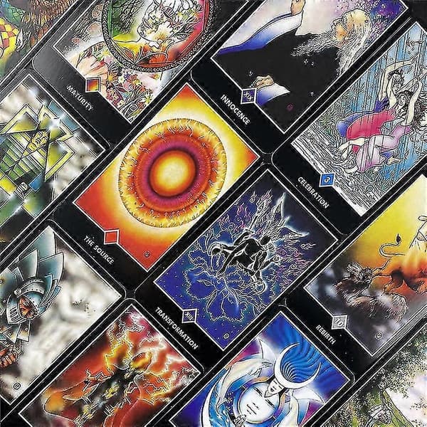 Nya Osho Zen Tarotkort Pdf Guidebok Engelsk Version Oracle Deck Brädspel För Fest 78st Tt26[J]
