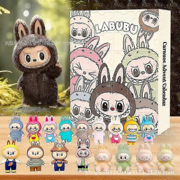 25-26 Blind Box 24PC Mystery Toy Set Julekalender Bursdagsgave til barn[J] A