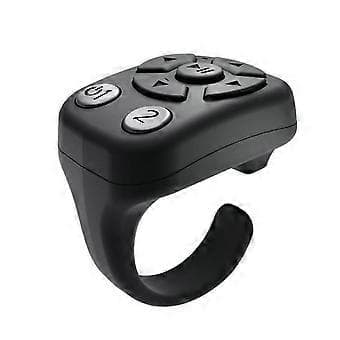 Mini Trådløs Selvutløser Bluetooth-fjernkontroll for Telefoner med Selfie-funksjon