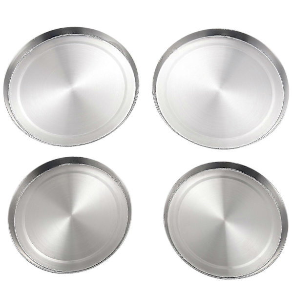 Rostfritt stål 4-delars spislock set