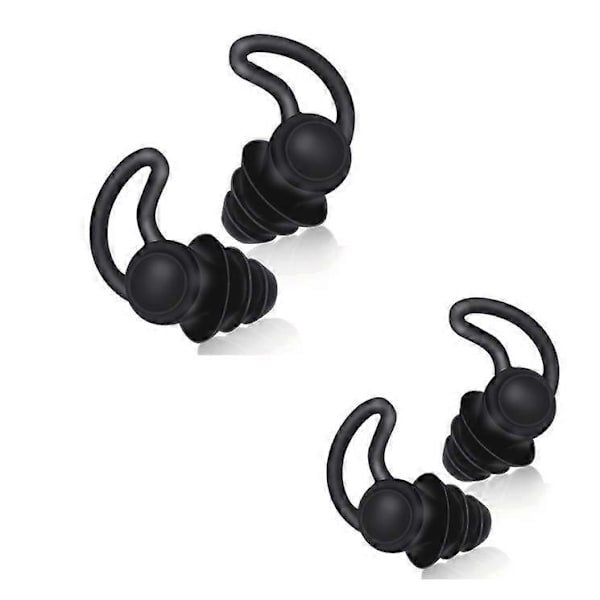 Sovepropper, 2 par (svart)