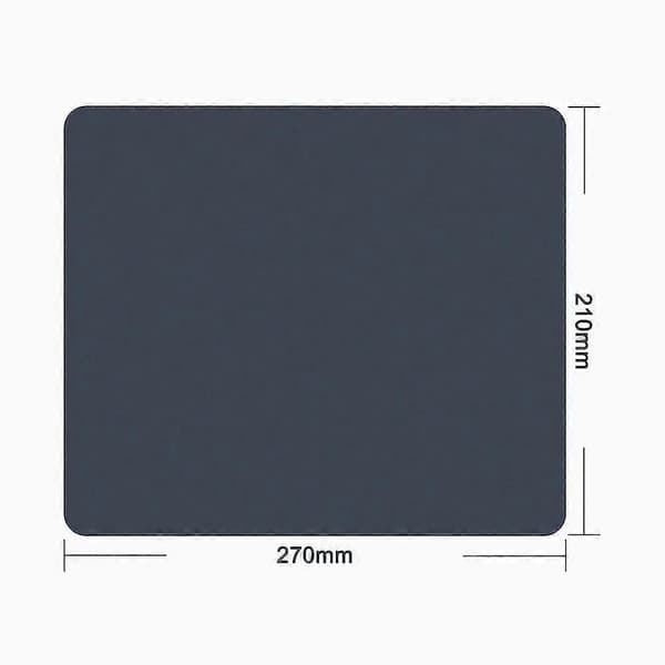 Datamusmatte med sklisikker gummibase, vaskbar 270*210mm[J]