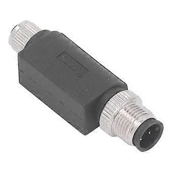 Hög Effekt Flygkontakt 4 Pin M12 till M8 Typ I Panelmontering 60V