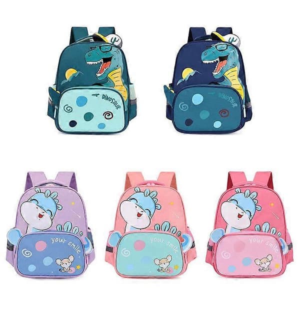 Tegneserie Dinosaur Skoletaske 18L