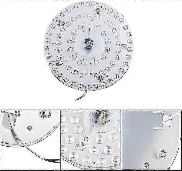 Loftlampe 230V 24W LED Konverteringssæt Hvid S20