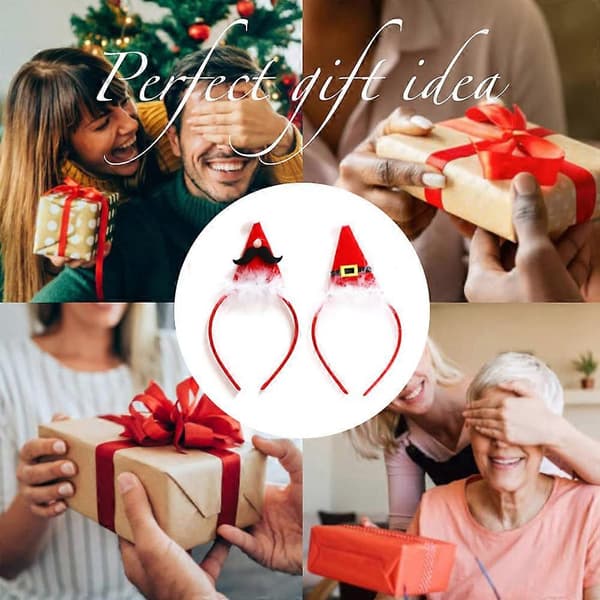 Julepannebånd God jul Pannebånd Hodeplagg Kostymerekvisitter Kvinner, jenter, barn[J]