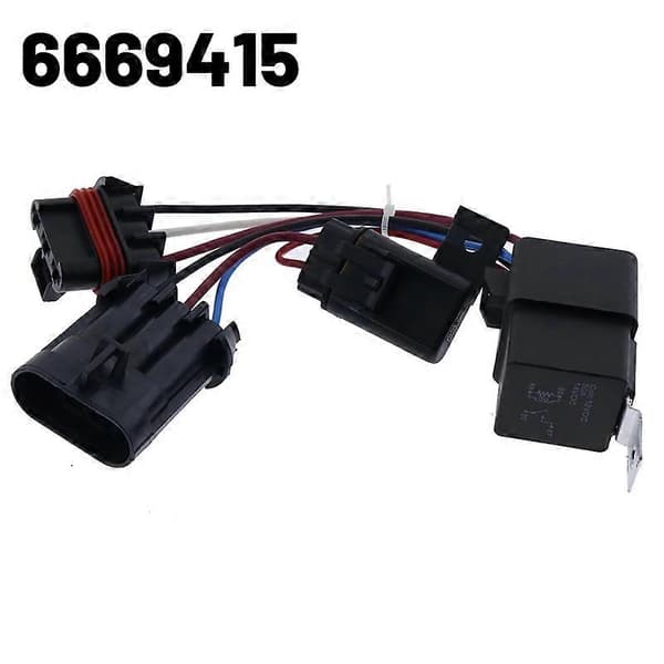 Grävmaskin Bränsletimer Solenoidmontering för 655-755 serien